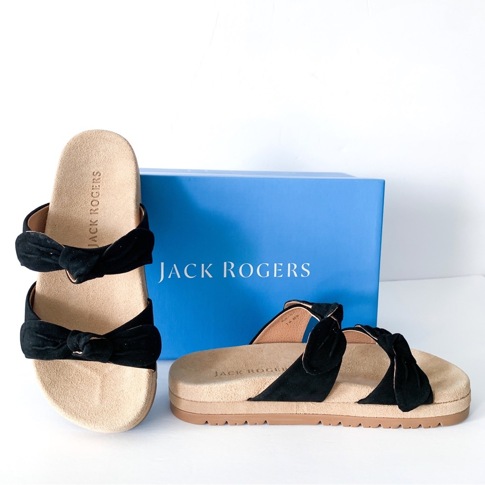 NWB JACK ROGERS Monica Double Knot Platform Sandal